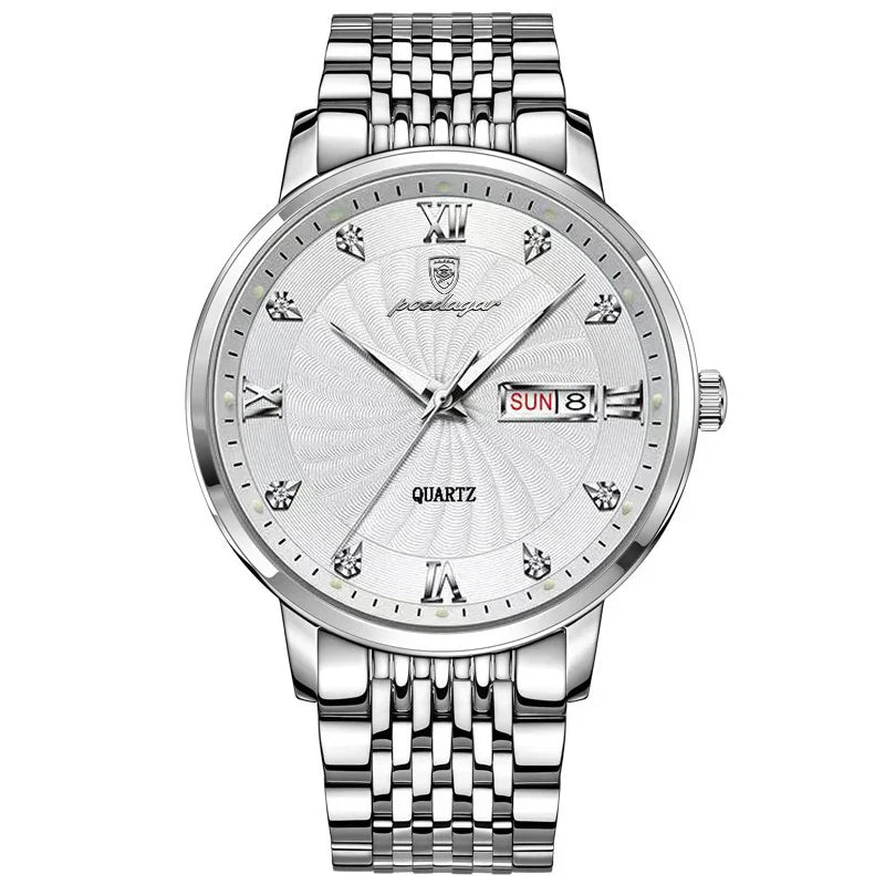 POEDAGAR Royal Day-Date Watch