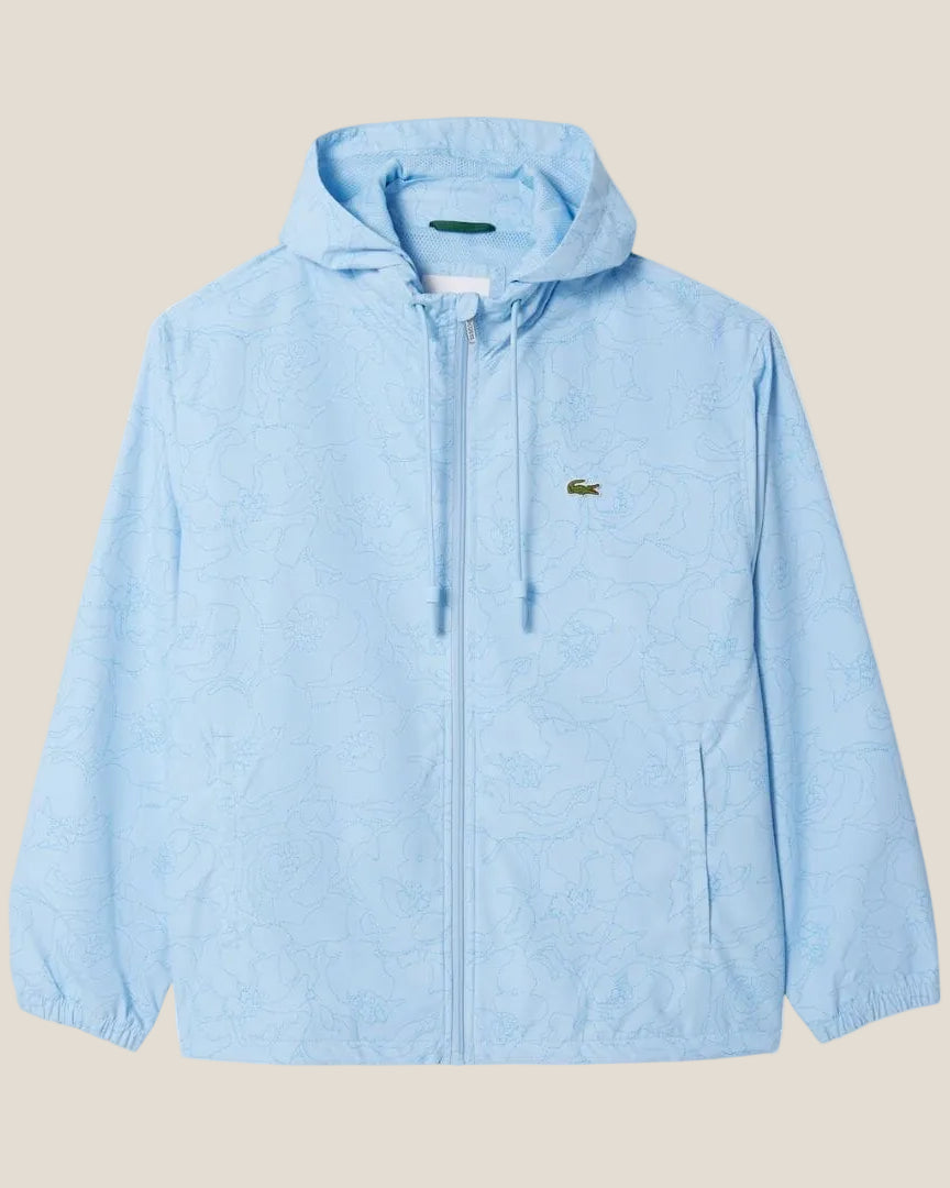 Flower Print Windbreaker