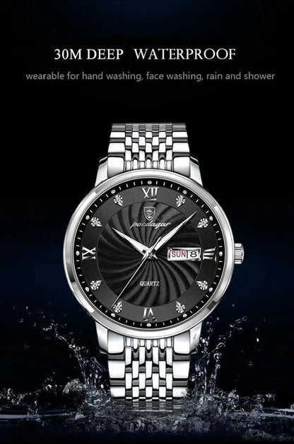 POEDAGAR Royal Day-Date Watch