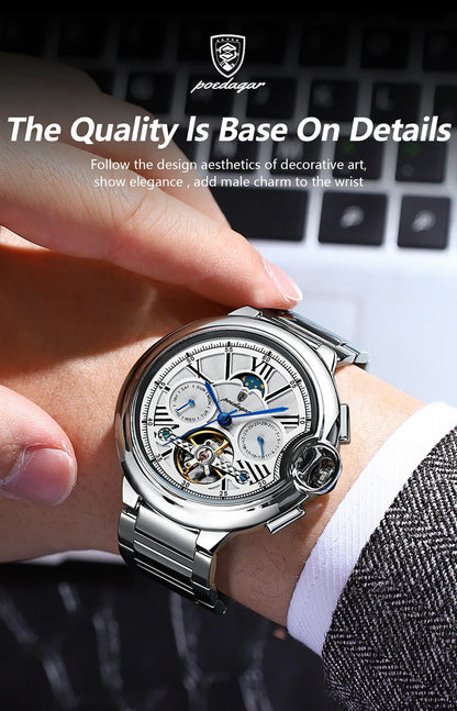 POEDAGAR Royal Automatic Watch