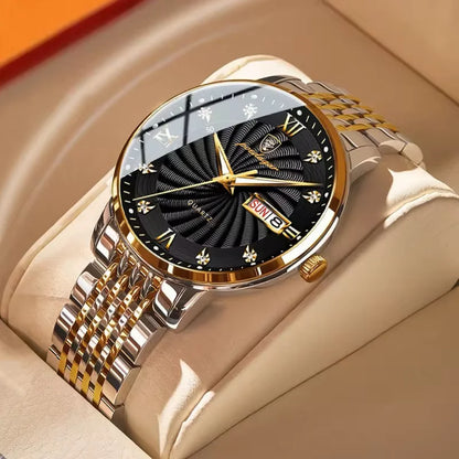 POEDAGAR Royal Day-Date Watch