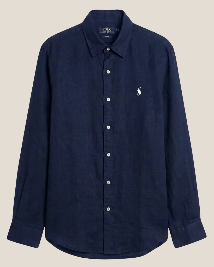 Ralph Lauren Linen/Remi Blend Shirt, Navy