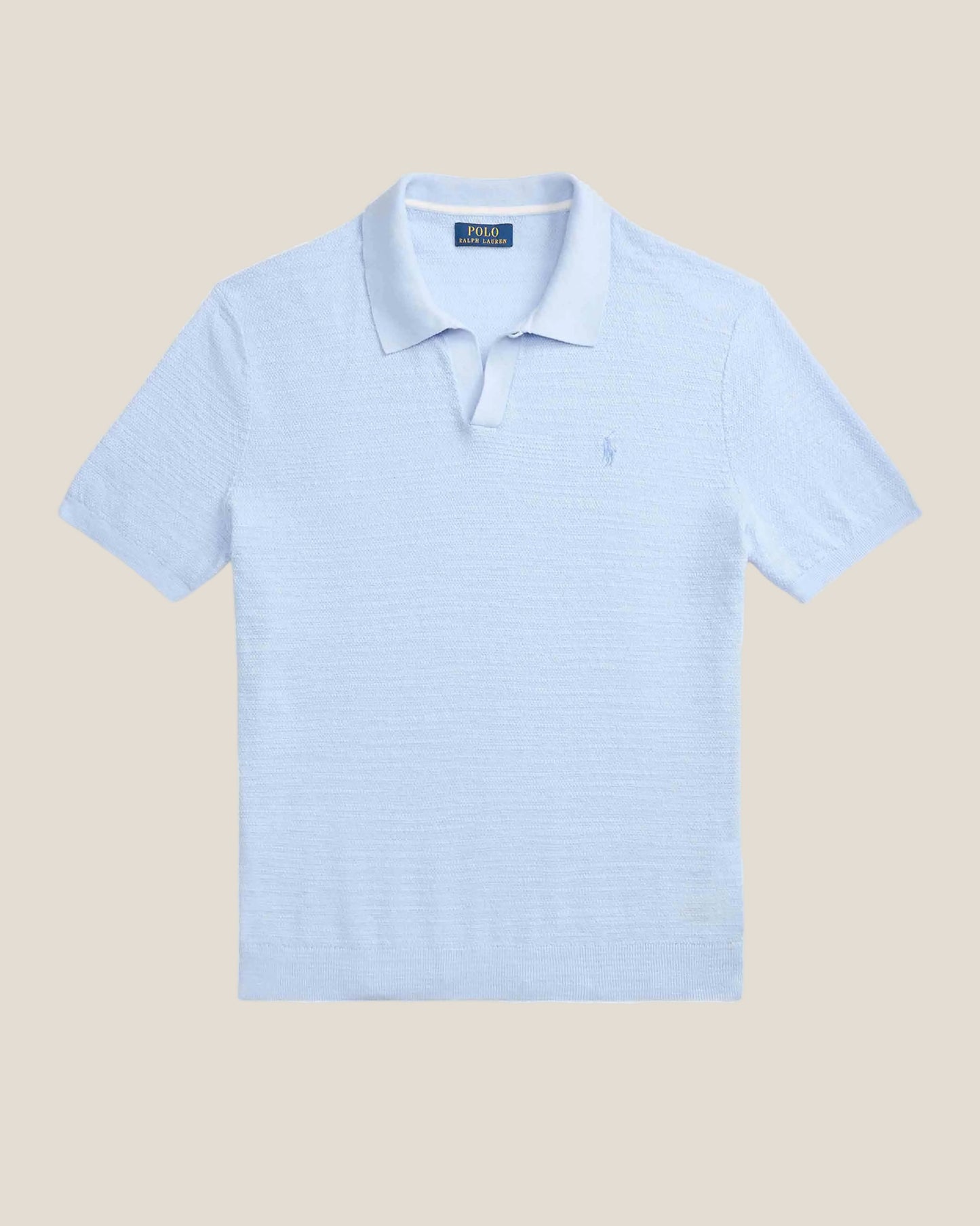 Linen Knit Polo