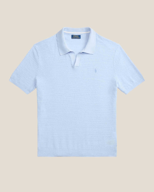 Linen Knit Polo