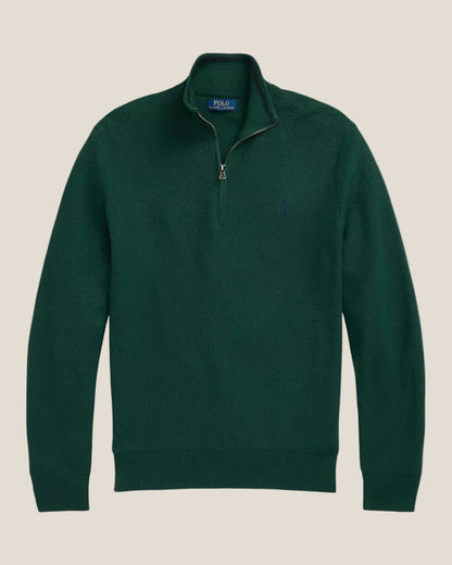Ralph Lauren Classic Quarter-Zip Sweater